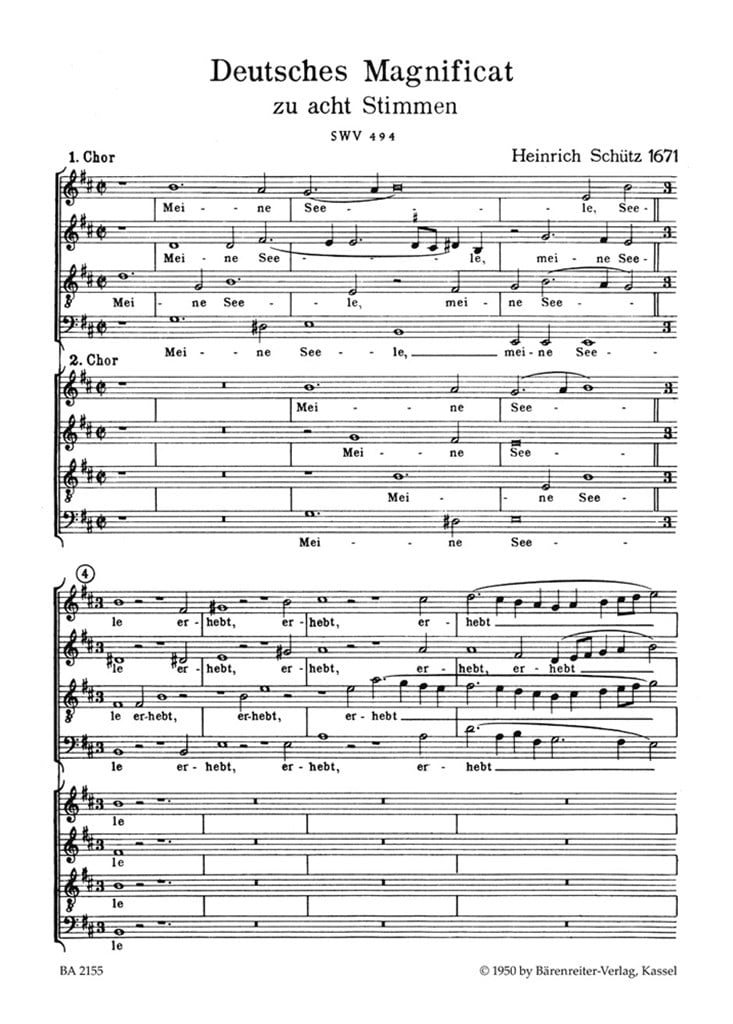 Deutsches Magnificat 1671